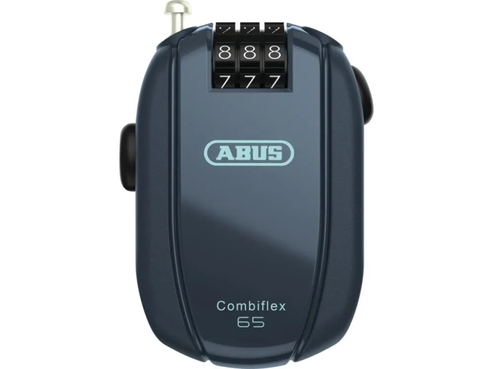Svinovací lankový zámek Combiflex Midnight blue (délka 65 cm), ABUS Bezpečná Platba
