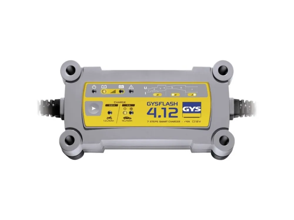 Nabíječka GYSFLASH 4.12, 12V, 1.2-90 Ah, 4 A Oblíbený