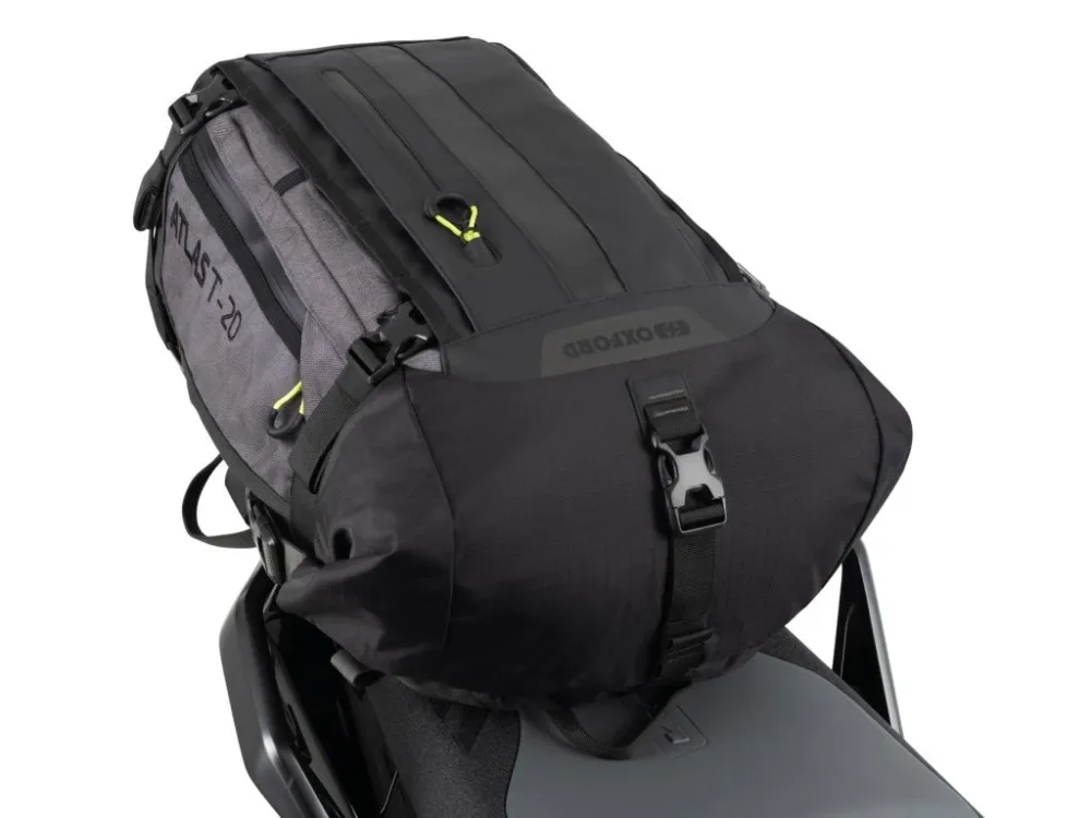 Omezená Nabídka Brašna na sedadlo spolujezdce Atlas T-20 Advanced Tourpack, OXFORD (šedá, objem 20 l)