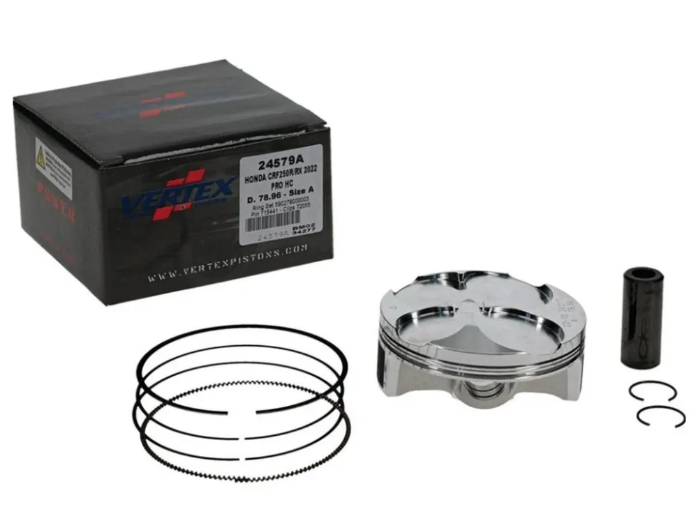 VERTEX píst HONDA CRF 250R/RX '22-'25 (HC 14,4:1) (78.97MM) (STD. + 0,01MM)… Značkový