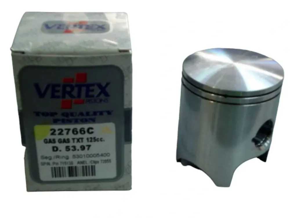 Cenově Výhodný VERTEX píst GAS GAS 125 TXT '02-'21 (53,98MM) (+0,03MM) (pístní kroužky 53009805400 x 2 ks