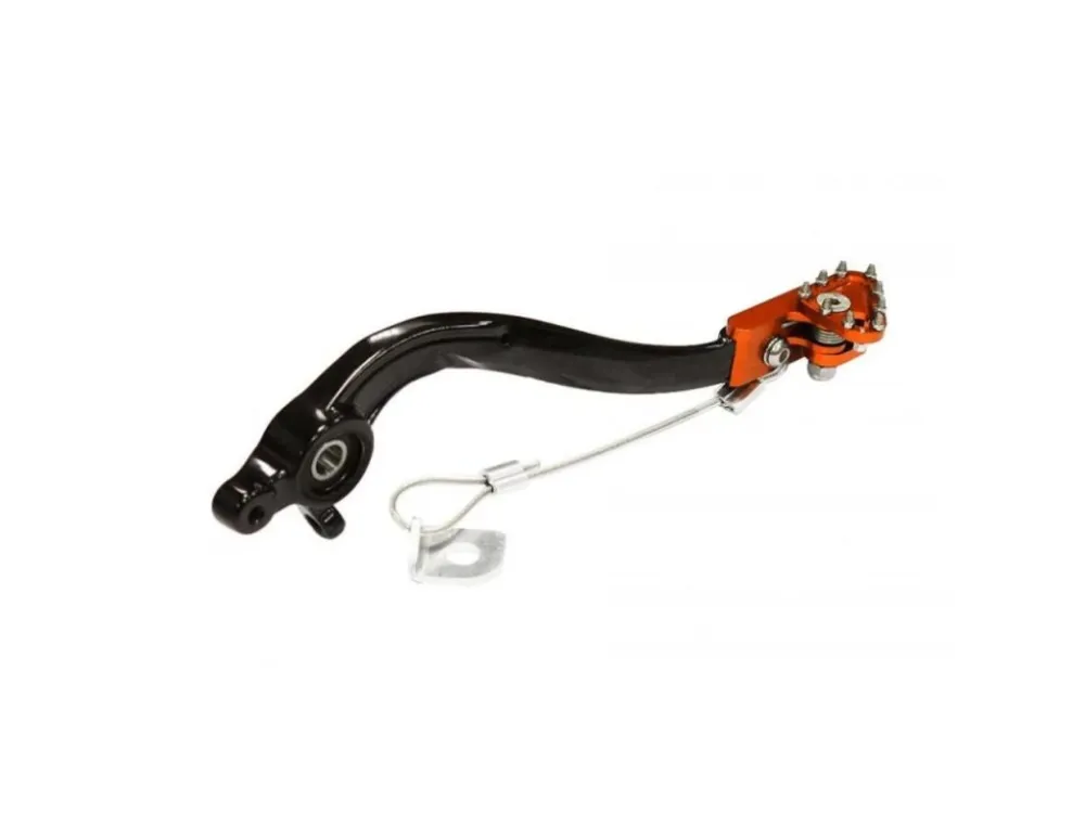 ACCEL brzdová páčka nožní KTM SX/EXC/SXF/EXC-F 17-19 barva oranžová Koupit Online