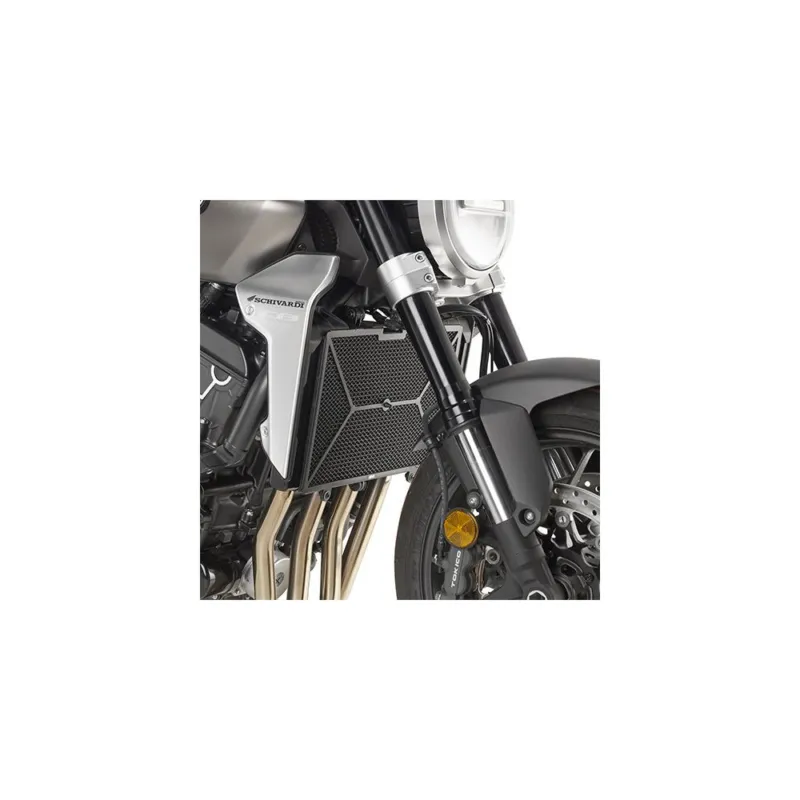 PR1165 kryt chladiče motoru Honda CB 1000 R (18-20), černý lakovaný Vrácení Zdarma