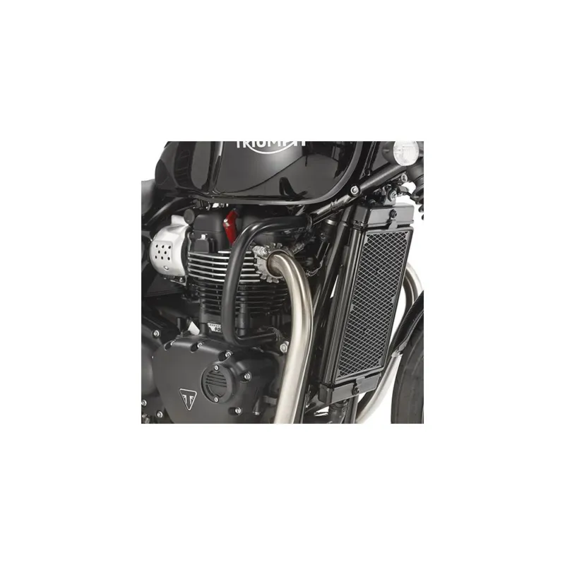 Časově Omezené TN6410 padací rámyTriumph Bonneville T 120 (16-26)/Street Twin 900 (16-22), černé