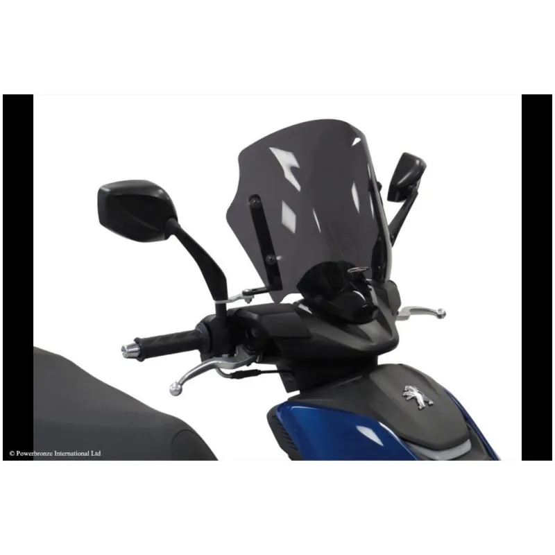 Dokud Zásoby Vydrží Peugeot Speedfight 4 20-25 Skútr plexi Powerbronze 260 mm