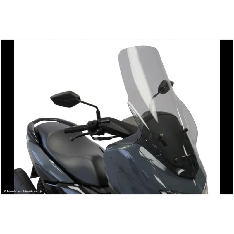 Pouze Dnes Yamaha Nmax 125 21-24, Nmax 155 22-24 Skútr plexi Powerbronze 710 mm No hand blisters