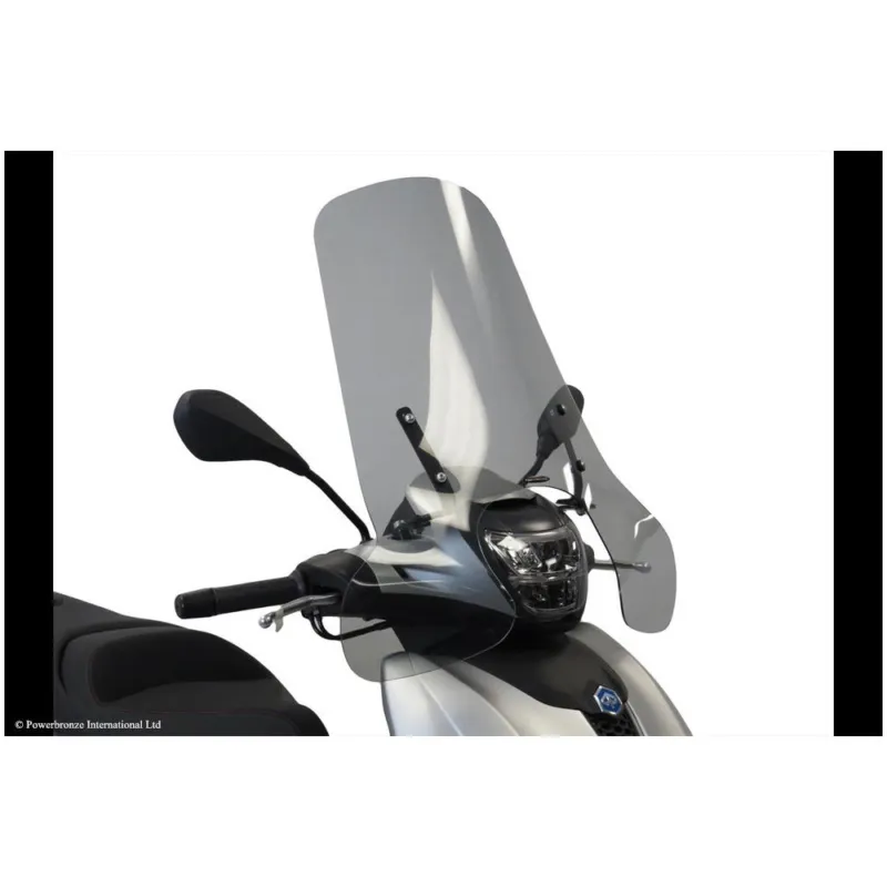 Super Cena Piaggio Beverly 300, 400 21-24, Beverly 310S, 400S 24-25 Skútr plexi Powerbronze 470 mm