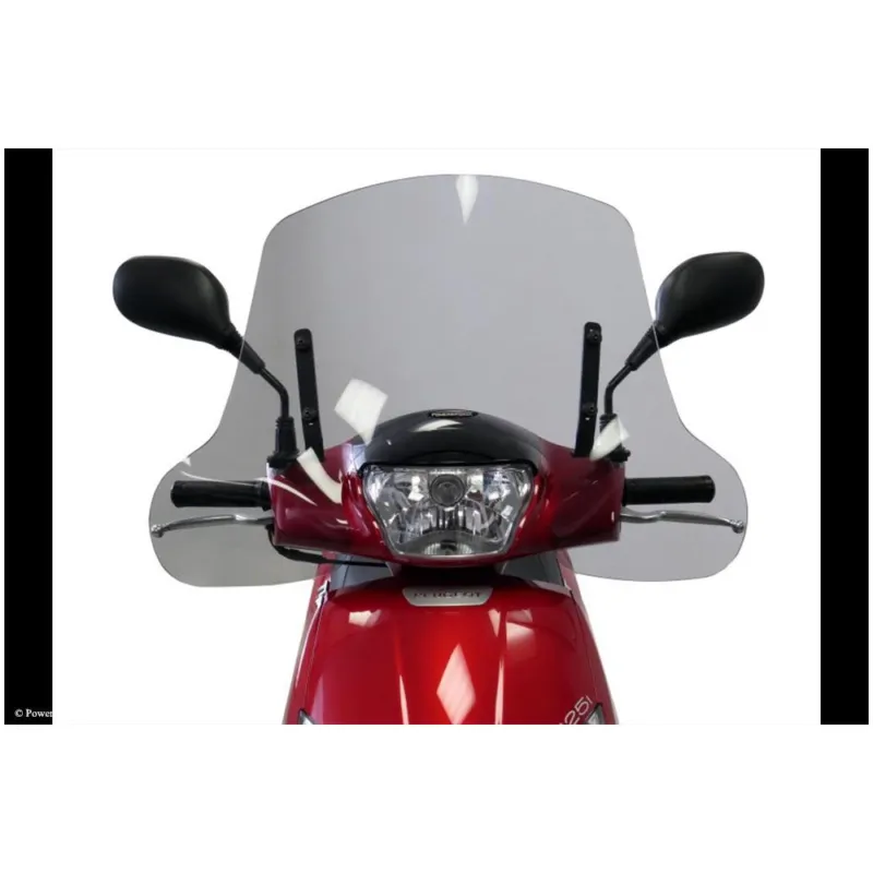 Peugeot Tweet 125 21-25 Skútr plexi Powerbronze 255 mm Vysoce Kvalitní
