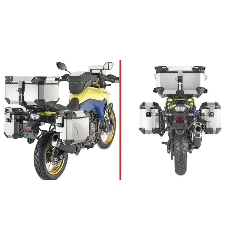 Hit Sezóny PLOS2174CAM trubkový nosič bočních kufrů OBKEVSxxx s výřezem na pro Yamaha XT 700 Z Ténéré (25-26)