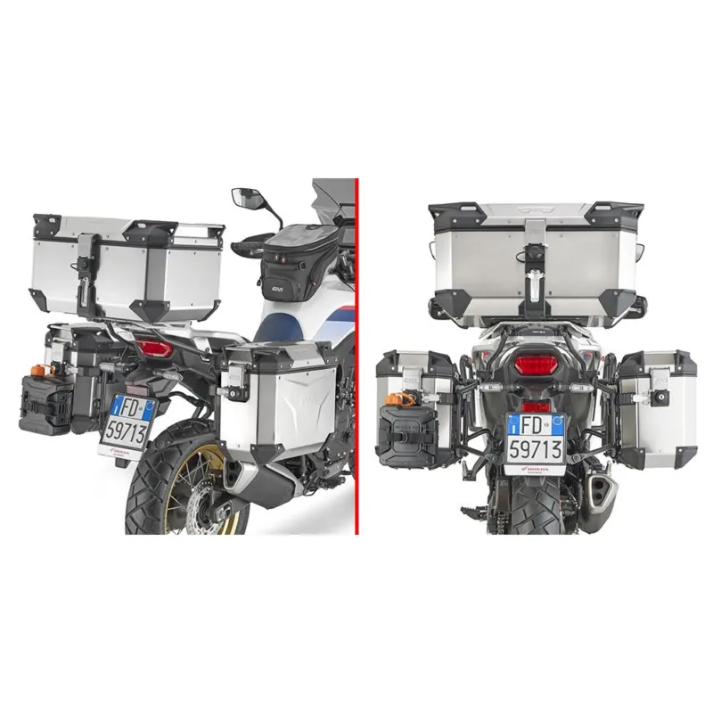 Top Prodej PLO1201CAM trubkový nosič bočních kufrů PL ONE-FIT pro Honda XL 750 Transalp (23-26)
