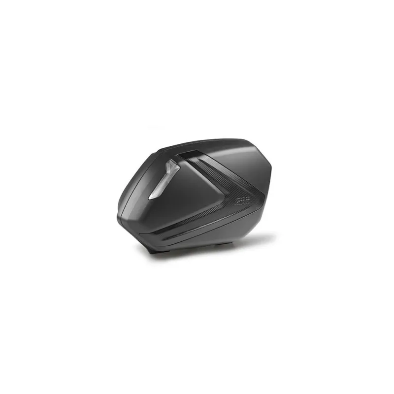 Vysoce Kvalitní V37NNT pár bočních kufrů GIVI (levý+pravý) boční víka černá matná ala karbon (Monokey pro PLX...),