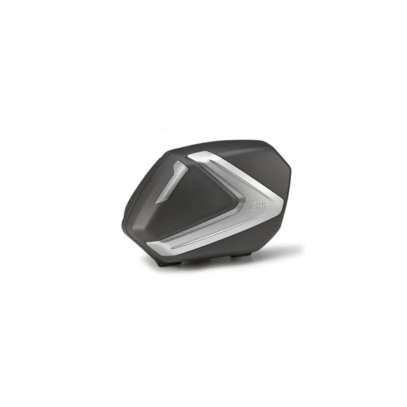 V37NT pár bočních kufrů GIVI (levý+pravý) boční víka stříbrný šíp (Monokey pro PLX...) Bezpečná Platba