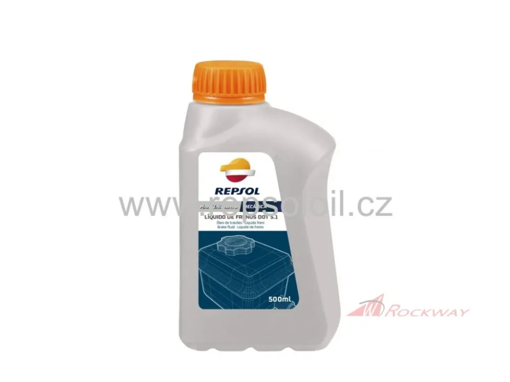 REPSOL LIQUIDO FRENOS DOT.5.1 0,5l- 5A Zlevněný