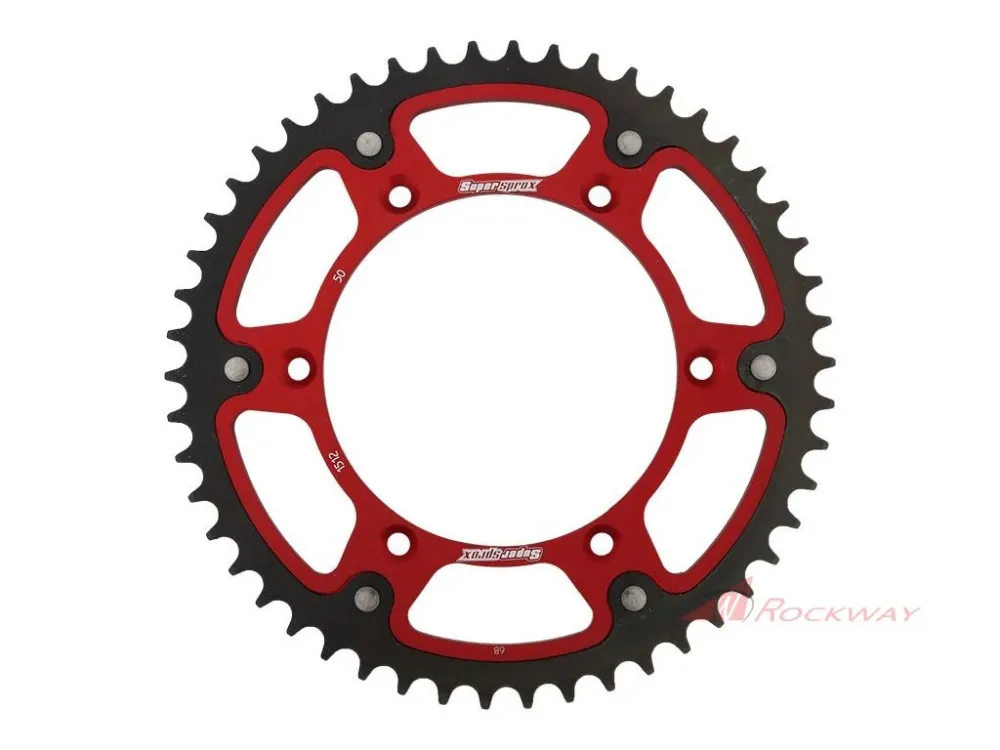 Výhodná Nabídka Rozeta SUPERSPROX STEALTH RST-1512:50-RED červená 50 zubů, 520- 5A
