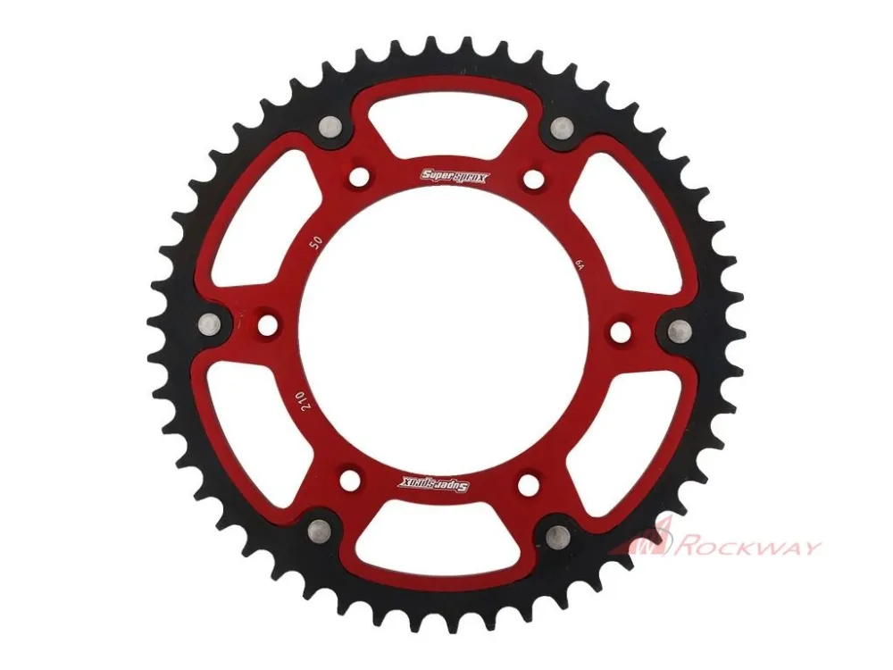 Výhodná Nabídka Rozeta SUPERSPROX STEALTH RST-210:50-RED červená 50 zubů, 520- 5A