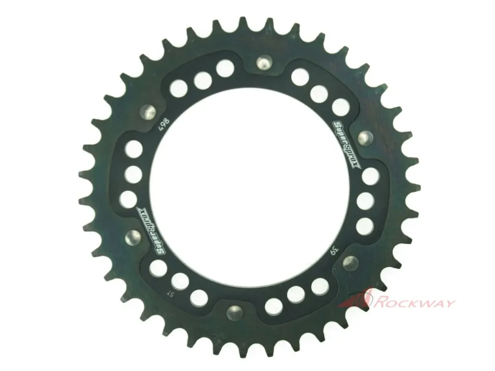 Expresní Doručení Rozeta SUPERSPROX STEALTH RST-498:39-BLK černý 39 zubů, 525- 5A