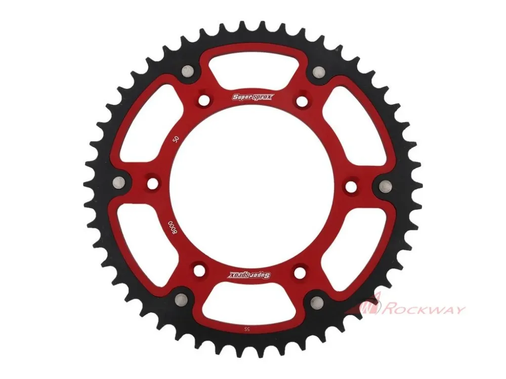 Vysoce Kvalitní Rozeta SUPERSPROX STEALTH RST-8000:50-RED červená 50 zubů, 520- 5A