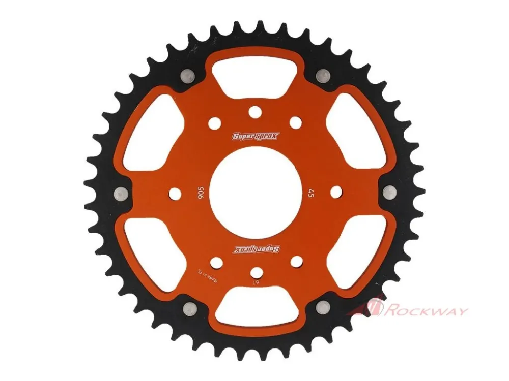 Hit Sezóny Rozeta SUPERSPROX STEALTH RST-905:45-ORG oranžová 45 zubů, 520- 5A