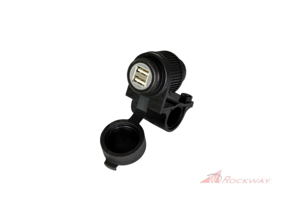 USB zásuvka 5V/2A, 2 vstupy s objímkou pro uchycení k řidítků a trubkám o průměru 22 a 25 mm, OXFORD- 5A Objednat Nyní