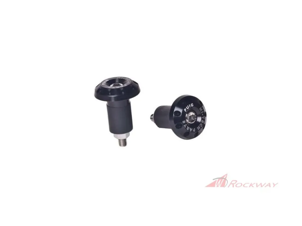 Značkový Univerzální závažíčka řidítek PUIG RACE 6222N černý D 13-18mm- 5A