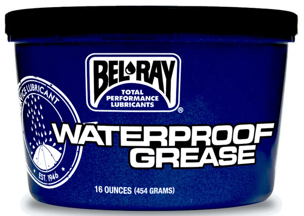 Víceúčelové plastické mazivo Bel-Ray WATERPROOF GREASE (454 g) Oblíbený