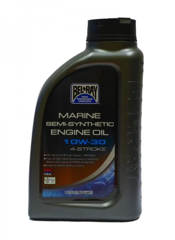 Motorový olej Bel-Ray MARINE SEMI-SYNTHETIC 4T 10W-30 1 l Objednat Nyní