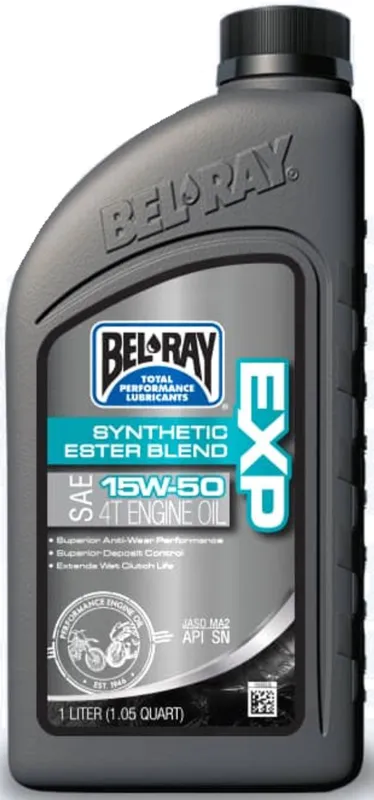 Motorový olej Bel-Ray EXP SYNTHETIC ESTER BLEND 4T 15W-50 1 l Nejlepší Volba