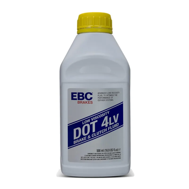 Brzdová kapalina EBC Dot 4 BF004LV-6 500ml (6 lahví) Vysoce Kvalitní