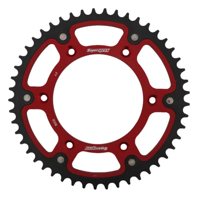 Rozeta SUPERSPROX STEALTH RST-8000:49-RED červená 49 zubů, 520 Výhodná Nabídka
