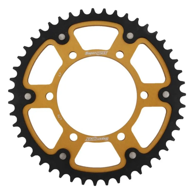 Autentický Rozeta SUPERSPROX STEALTH RST-479:47-GLD zlatá 47 zubů, 530