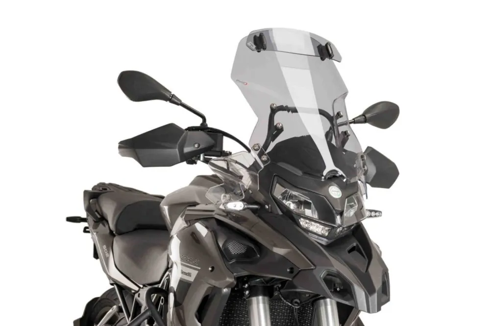 Top Prodej Plexi štít PUIG TOURING WITH VISOR 9508H kouřová