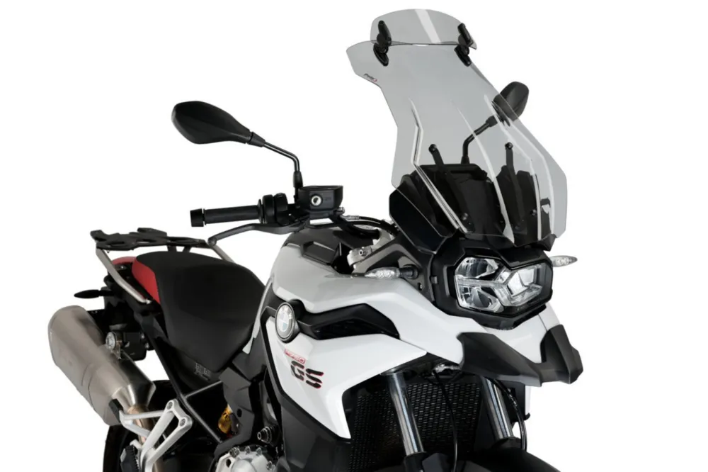 Cenově Výhodný Plexi štít PUIG TOURING WITH VISOR 9771H kouřová