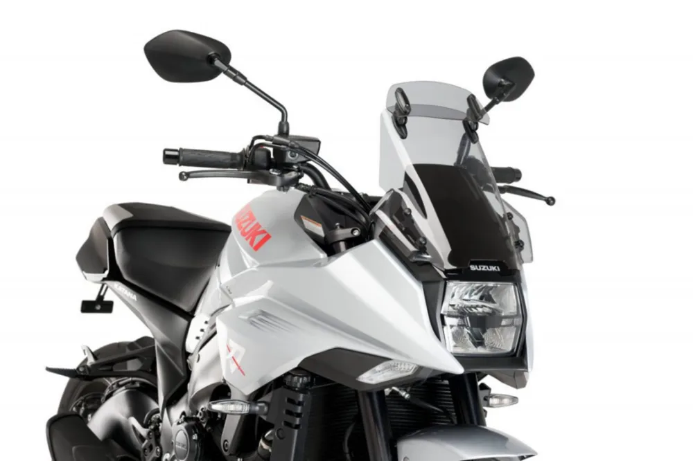 Časově Omezené Plexi štít PUIG TOURING WITH VISOR 3638H kouřová