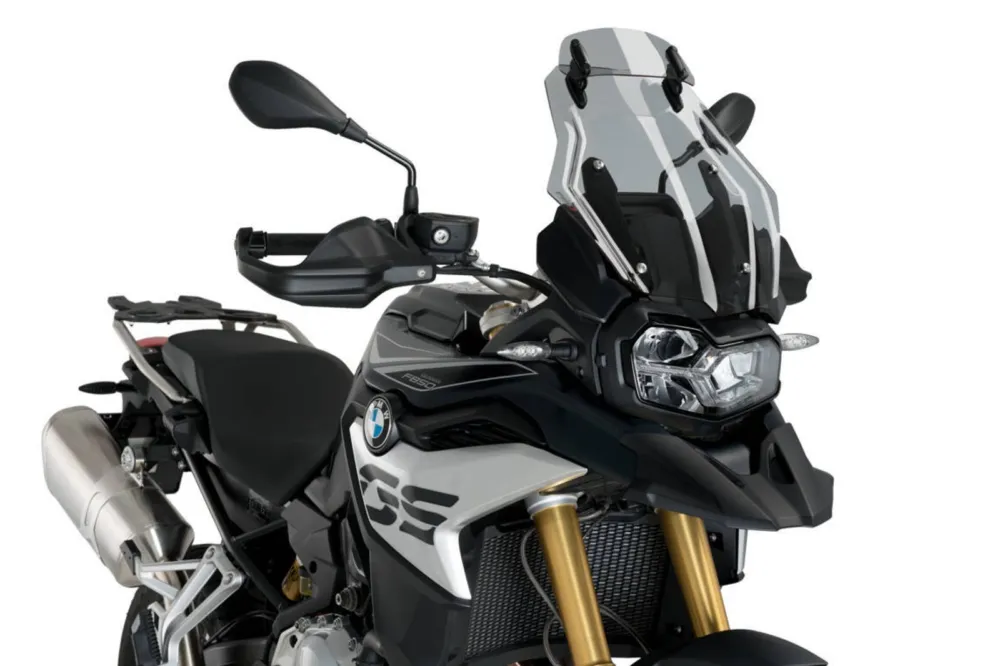 Sleva Plexi štít PUIG TOURING WITH VISOR 3831H kouřová