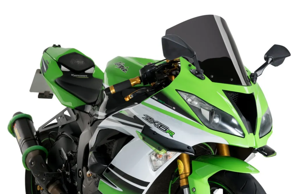 Autentický Plexi štít PUIG R-RACER 3629F tmavá kouřová