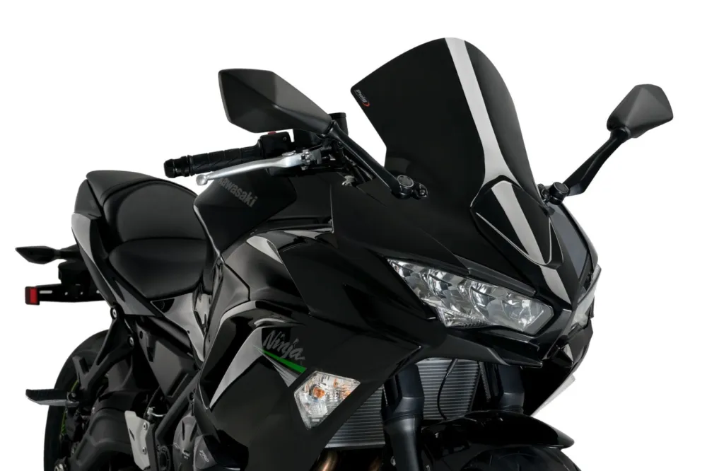 Autentický Plexi štít PUIG R-RACER 3880N černý