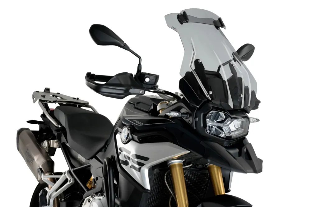 Doprava Zdarma Plexi štít PUIG TOURING PLUS WITH VISOR 3597H kouřová