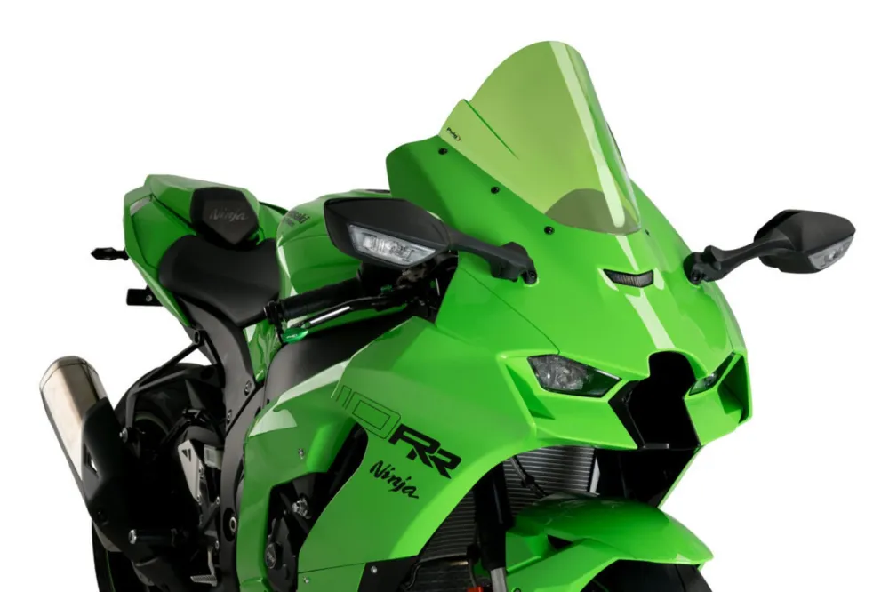Víkendová Akce Plexi štít PUIG Z-RACING 20541V zelená