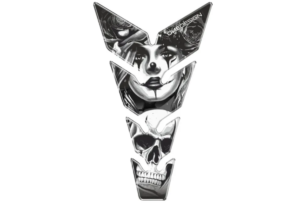 Tankpad PUIG SKULL & POKER 21435N černý Ihned K Objednání
