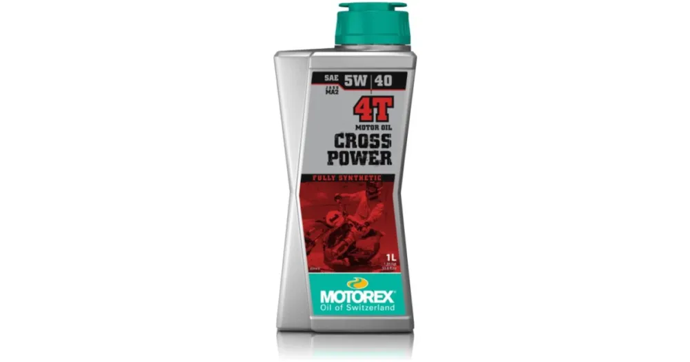 Finální Výprodej MOTOREX motorový olej CROSS POWER 4T JASO MA2 5W40 1L