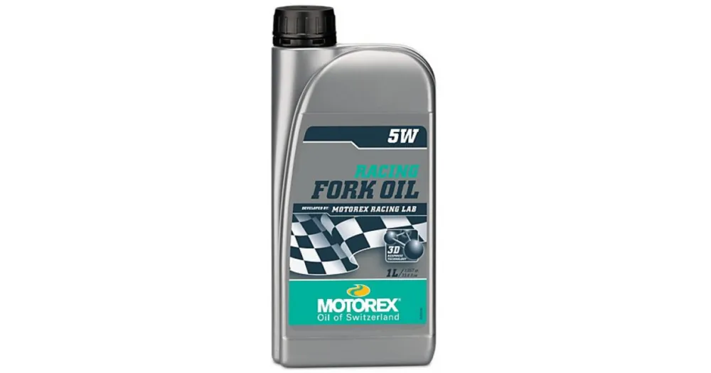 Levný MOTOREX tlumičový olej RACING FORK OIL 5W 1L