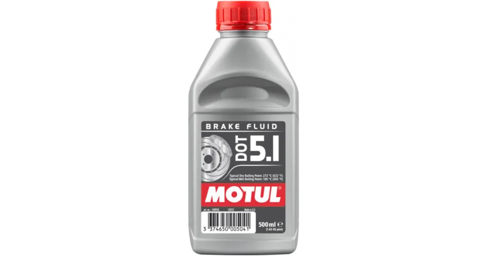Ověřený MOTUL brzdová kapalina DOT 5.1 Brake fluid 500ml