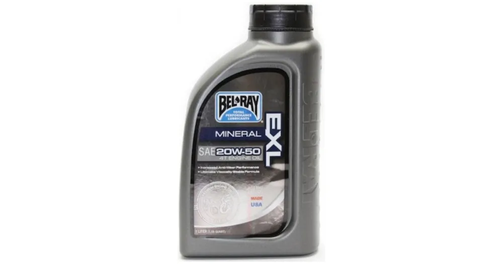 Ověřený BELRAY motorový olej EXL Mineral 4T 20W50 1L