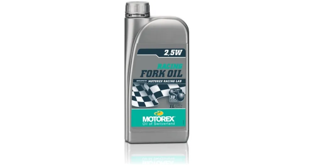 Levný MOTOREX tlumičový olej RACING FORK OIL 2,5W 1L