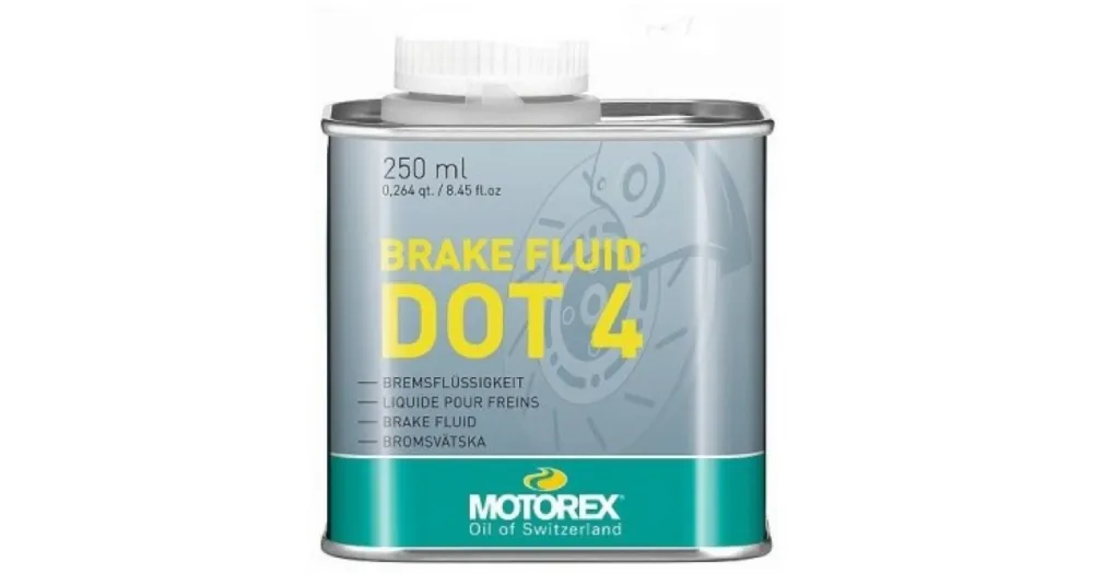 Výhodná Nabídka MOTOREX brzdová kapalina BRAKE FLUID DOT 4 250g