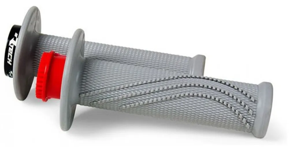 Vrácení Zdarma RTECH gripy lock-on R20 Wave BETA RR 125-530 šedé 1 pár