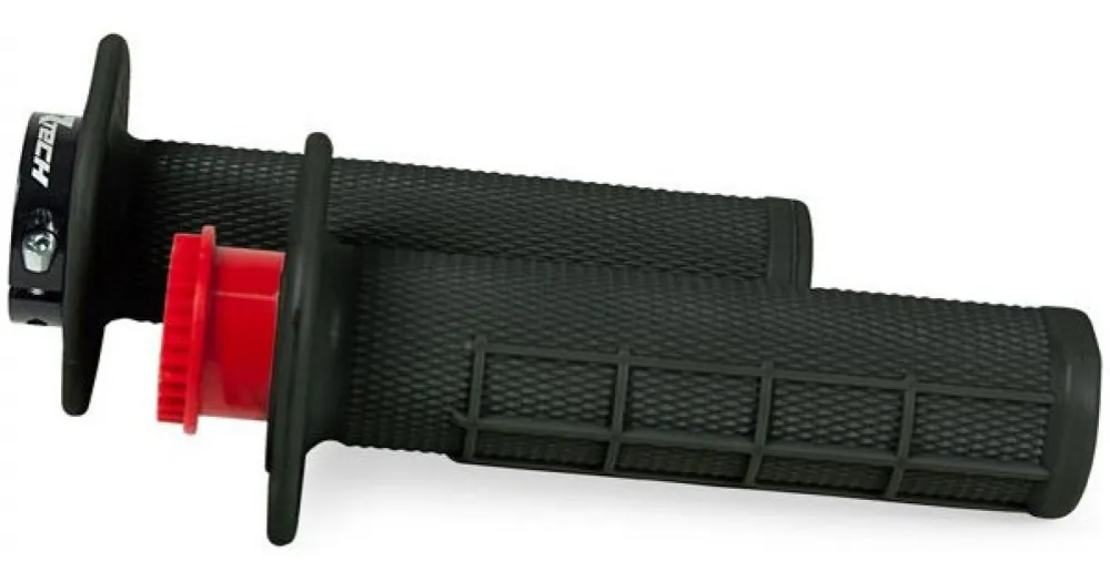 RTECH gripy lock-on R20 Half Waffle černé 1 pár Novinka