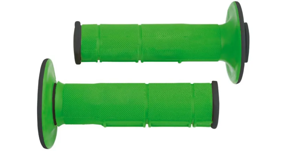 RTECH gripy Racing dvouvrstvé měkké zeleno-černé pár délka 116 mm Koupit Online
