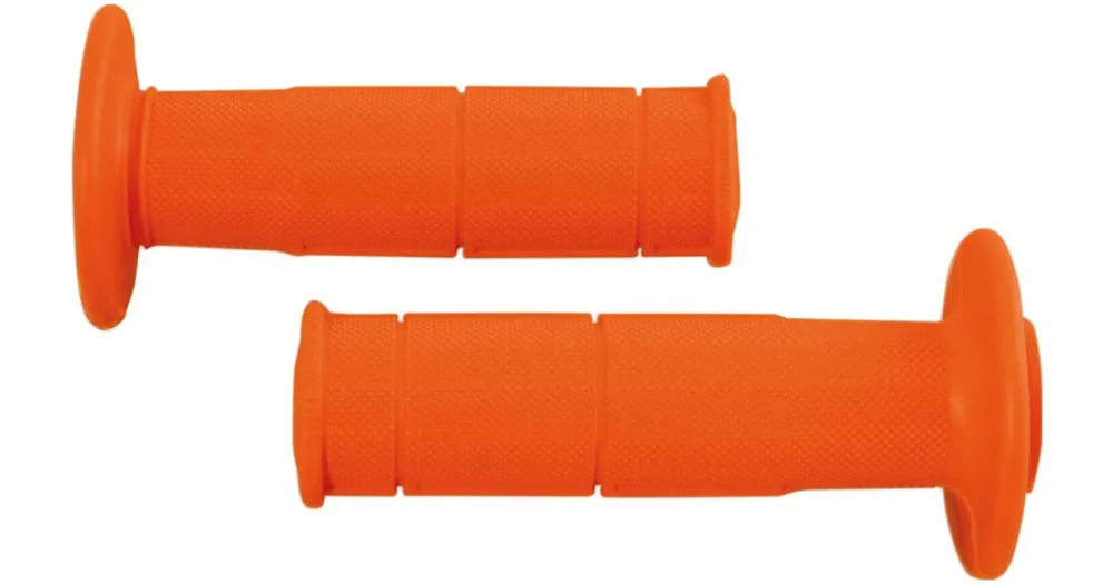 RTECH gripy Racing měkké oranžové pár délka 116 mm Odeslání Ihned