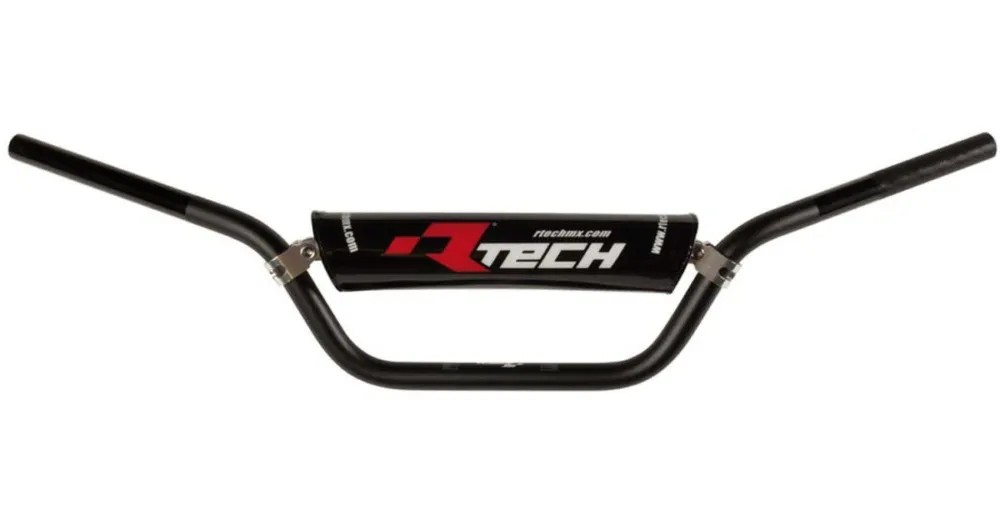 Oblíbený RTECH řídítka ATV o průměru 22 mm s hrazdou a chráničem černá